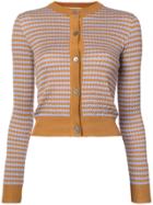 Marni Patterned Knit Cardigan - Yellow & Orange