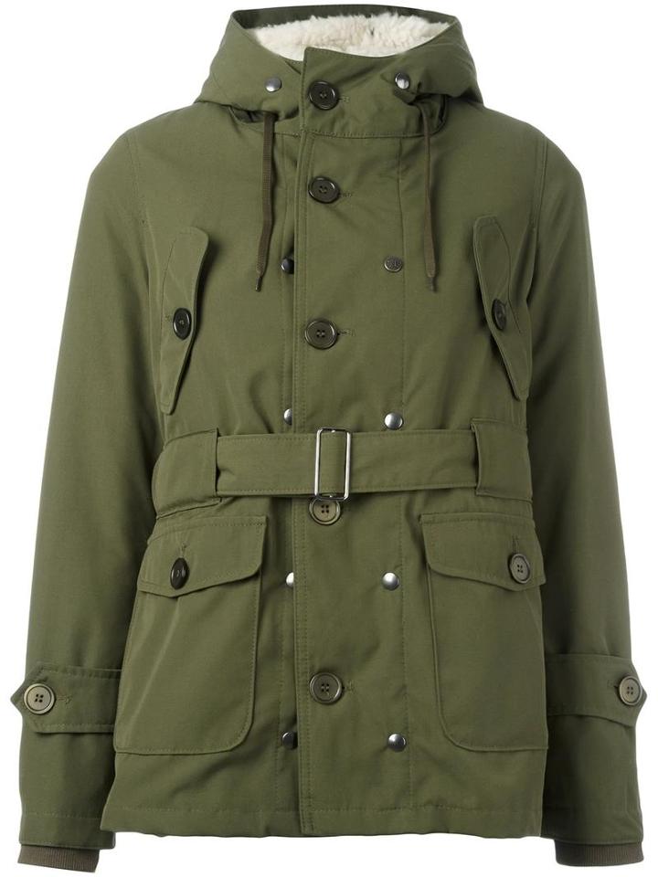 Equipe '70 Hooded Jacket, Women's, Size: 42, Green, Acrylic/polyester/polyamide