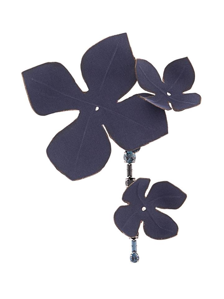 Marni Flower Brooche - Blue