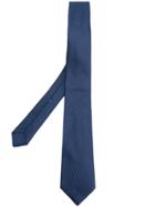 Borrelli Jacquard Pattern Tie - Blue