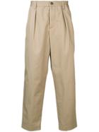 Marni Loose-fit Trousers - Neutrals