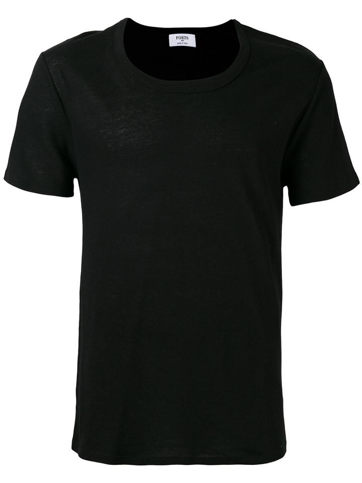 Ports 1961 - Love Print T-shirt - Men - Cotton/linen/flax/polyurethane/modal - S, Black, Cotton/linen/flax/polyurethane/modal