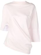 Marni Oversized Asymmetric T-shirt - Pink