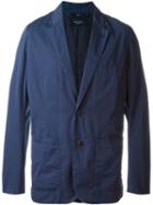 Paul Smith Jeans Two Button Blazer, Men's, Size: Xl, Blue, Polyester/cotton