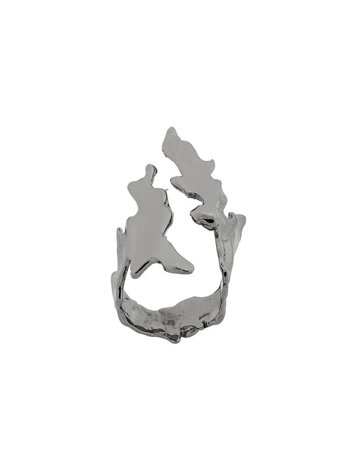 Annelise Michelson Sea Leaf Ring - Silver