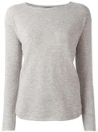 Polo Ralph Lauren - Cashmere Round Neck Jumper - Women - Cashmere - S, Grey, Cashmere