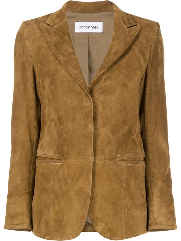 Sylvie Schimmel Single-breasted Fitted Blazer - Brown