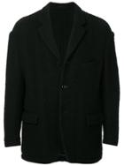 Comme Des Garçons Vintage Woven Blazer Jacket - Black