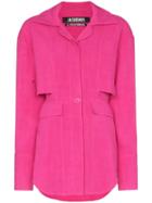 Jacquemus Button-front Shirt - Pink