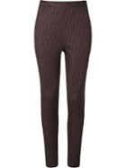 Andrea Marques High Waisted Cropped Trousers