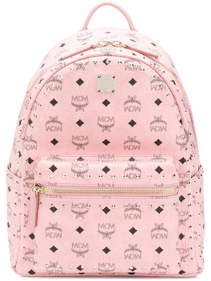 Mcm Mcm Mmk8ave90 Soft Pink Synthetic->pvc - Pink & Purple