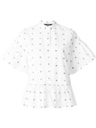 Mcq Alexander Mcqueen Bubble Sleeve Shirt - White