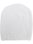 Lamberto Losani Beanie Hat - White