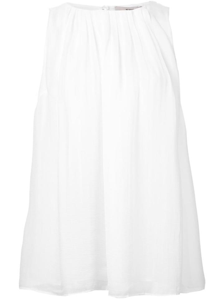 Etro Fluid A-line Top, Women's, Size: 46, White, Silk