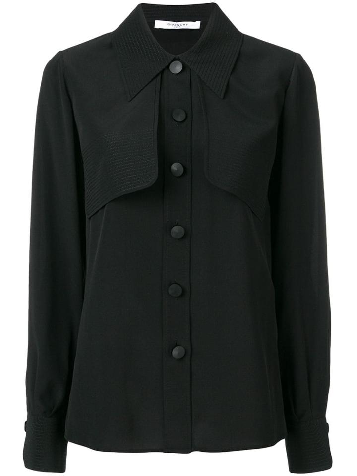 Givenchy Stitch Detail Shirt - Black