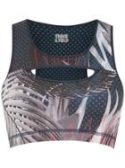 Track & Field Double Trilha Top - Blue