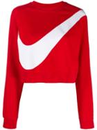Nike Swoosh Crewneck Sweatshirt - Red