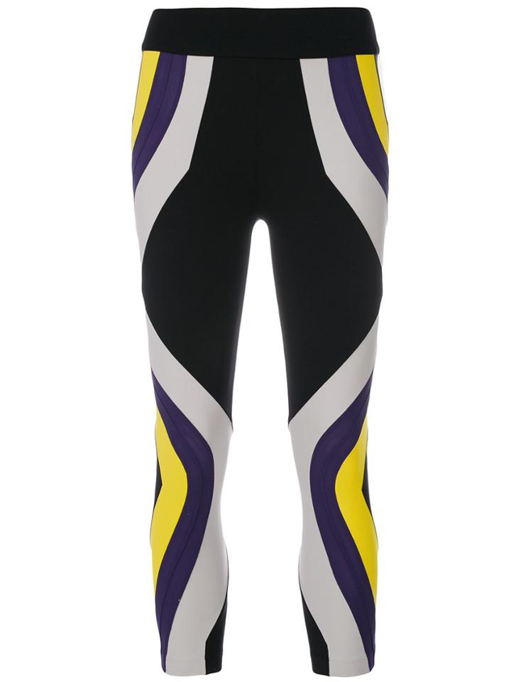 No Ka' Oi Printed Capri Leggings - Multicolour
