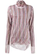 Y/project Multi-layer Turtleneck Top - Red