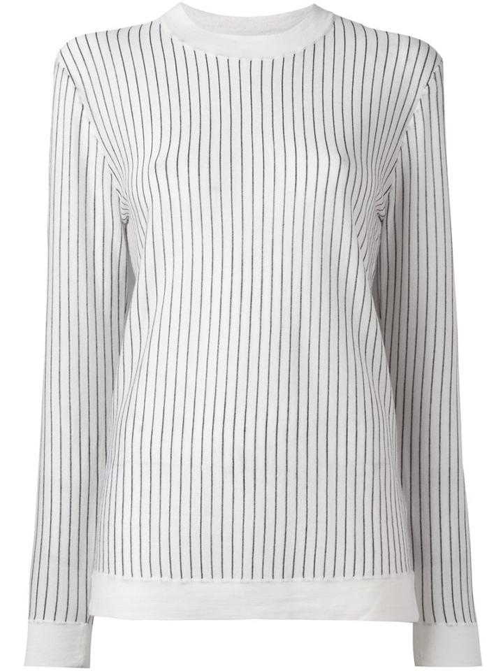 Dkny Pinstripe Jumper, Women's, Size: Small, Nude/neutrals, Merino