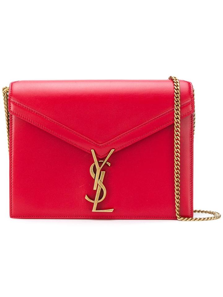 Saint Laurent Cassandra Shoulder Bag - Red