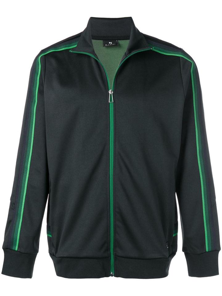 Ps By Paul Smith Zipped Sweater - Black