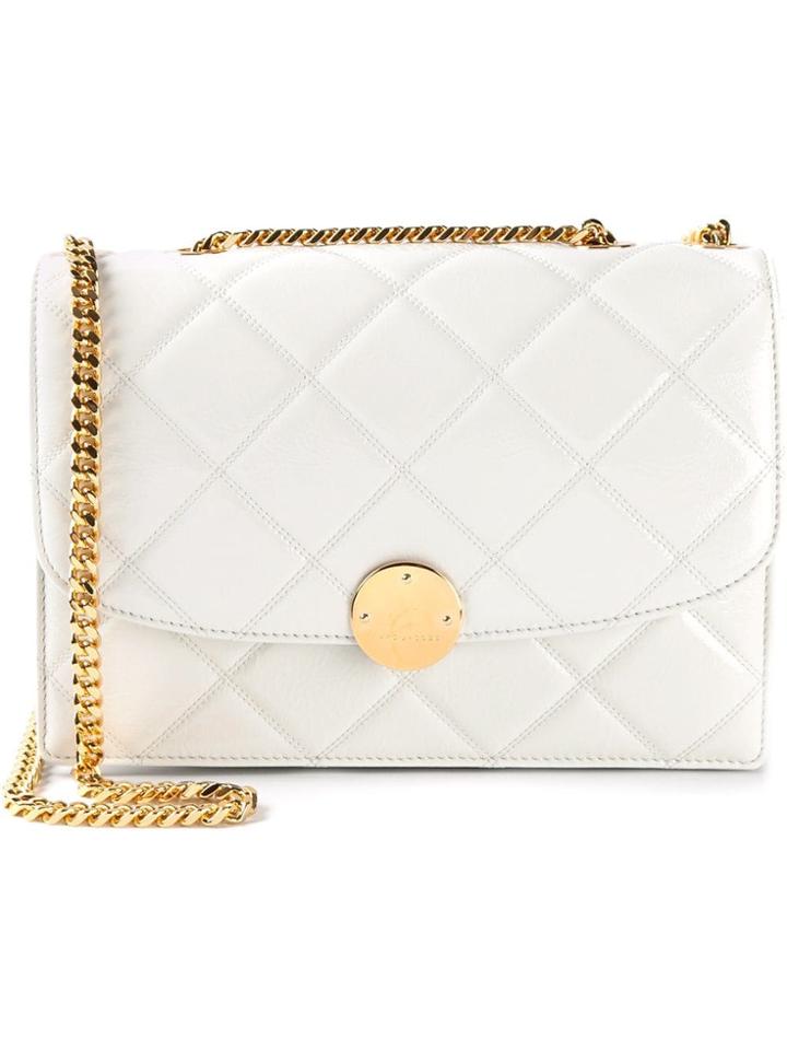 Marc Jacobs 'quilted Trouble' Crossbody Bag - White