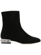 Marc Ellis Embellished Ankle Boots - Black