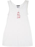 Ann Demeulemeester - Mesh Vest - Women - Silk/glass/polyamide-8 - Xs, White, Silk/glass/polyamide-8