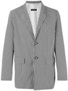 Casey Casey Polka Dot Jacket - Blue