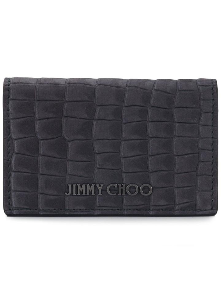 Jimmy Choo Belsize Card Holder - Grey