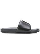 Saint Laurent Joan 05 Slides - Black