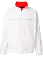 Y / Project Contrast Lining Bomber Jacket - White