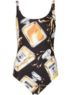 Moschino Perfume Print One Piece