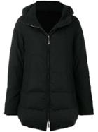 Masnada Hooded Coat - Black