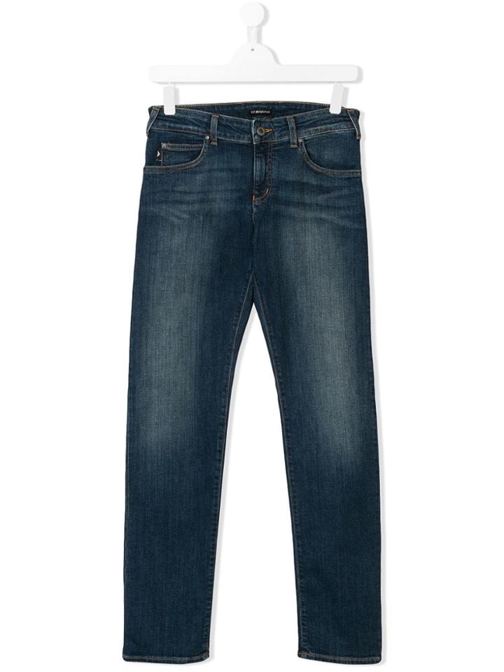 Emporio Armani Kids 8n4j451v0mz0941t - Blue