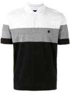 Z Zegna Contrast Polo Shirt, Men's, Size: Xxl, Black, Cotton