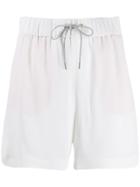 Fabiana Filippi High-waisted Shorts - White