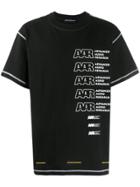 United Standard Aar Print T-shirt - Black