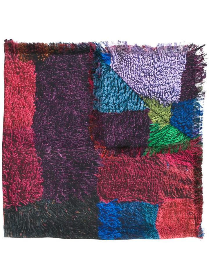 Patchwork Scarf, Adult Unisex, Silk, Pierre-louis Mascia