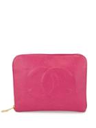 Chanel Pre-owned Grained Flat Clutch - Pink
