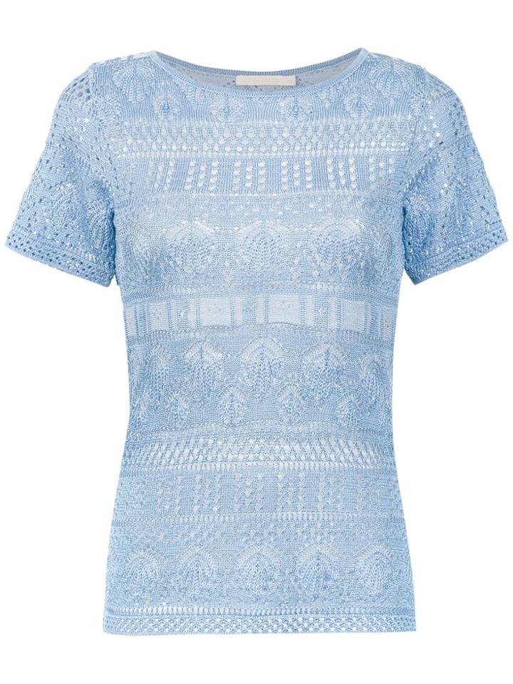 Cecilia Prado Anabel Knit Blouse - Blue