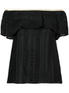 Zeus+dione Cymone Off Shoulder Top - Black