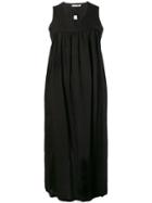 Atelier Bâba Back Tie Apron Top - Black