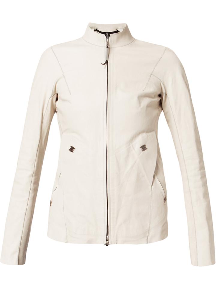 Isaac Sellam Experience Fitted Jacket - White