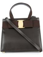 Salvatore Ferragamo Pre-owned Vara Bow 2way Bag - Brown
