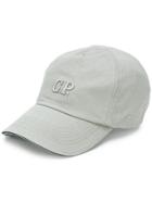 Cp Company Logo Cap - Grey