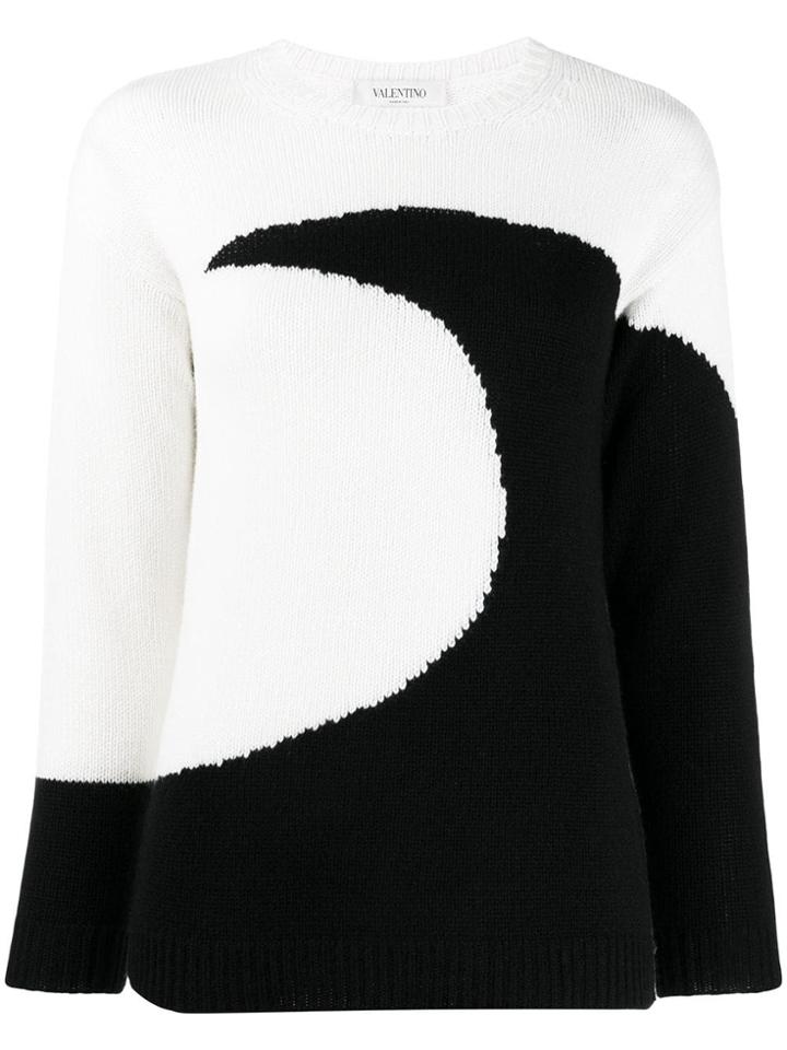 Valentino Maglia Cashmere Jumper - Black