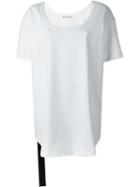Marni Oversized T-shirt, Women's, Size: 42, White, Cotton/nylon/spandex/elastane