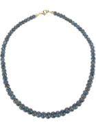 Uzerai Edits Rough Saphire Necklace
